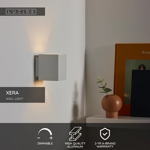 Lucide XERA - Wall light - 1xG9 - White - USP